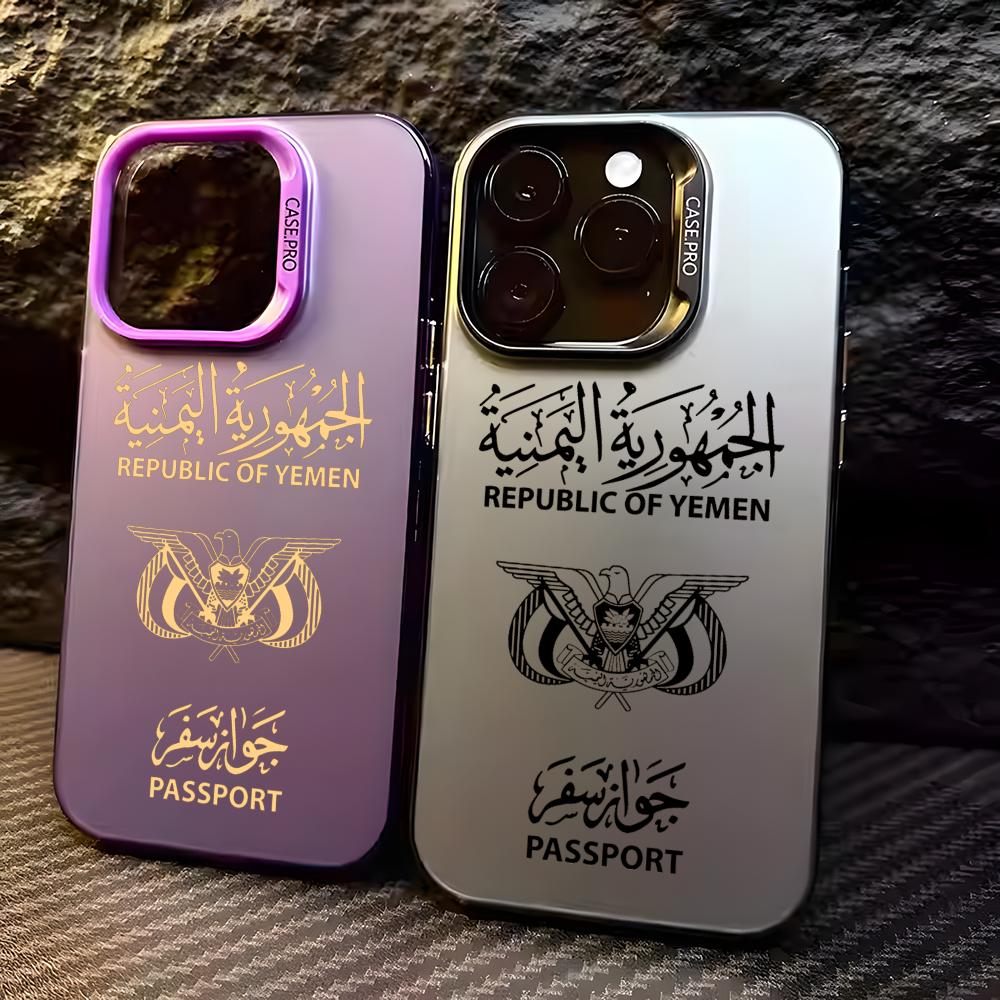Phone Accessories Kiosk - Y-Yemen Passport Phone Case For iPhone