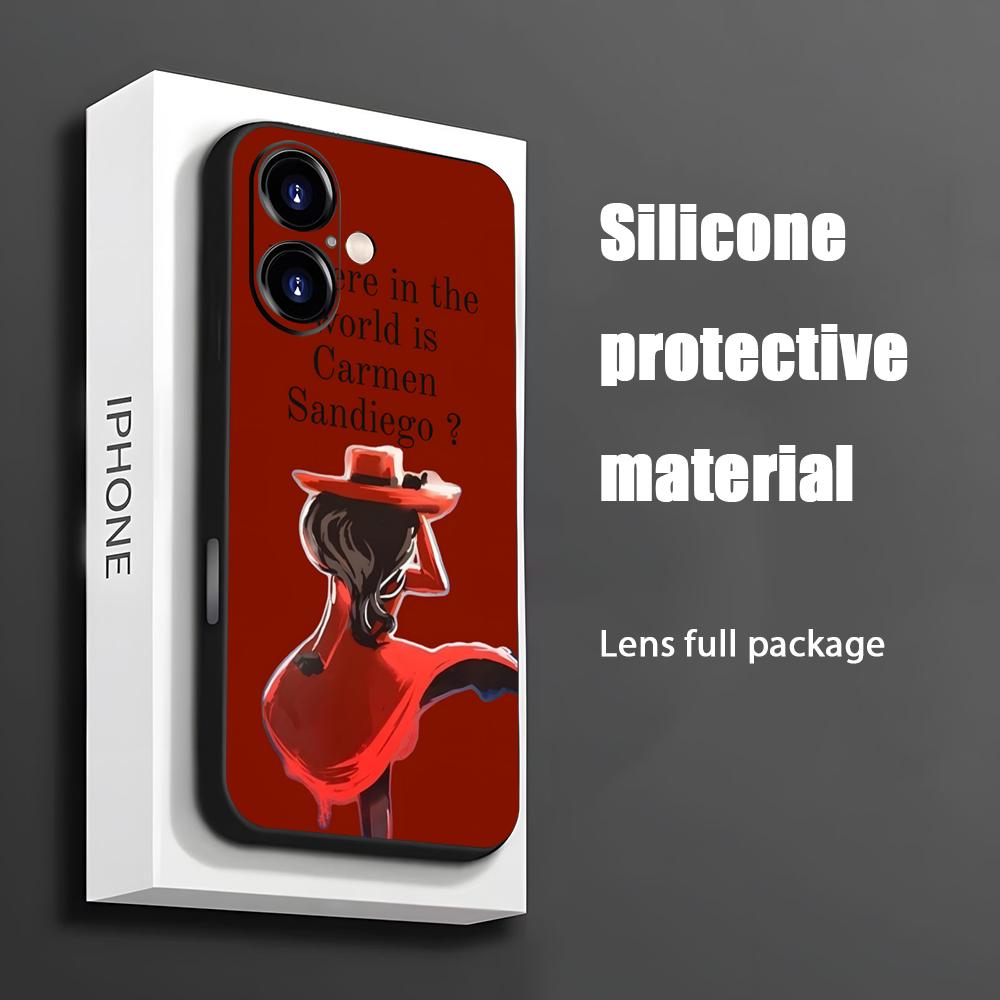 Phone Accessories Kiosk - Hot Carmen Sandiego Cartoon Phone Case