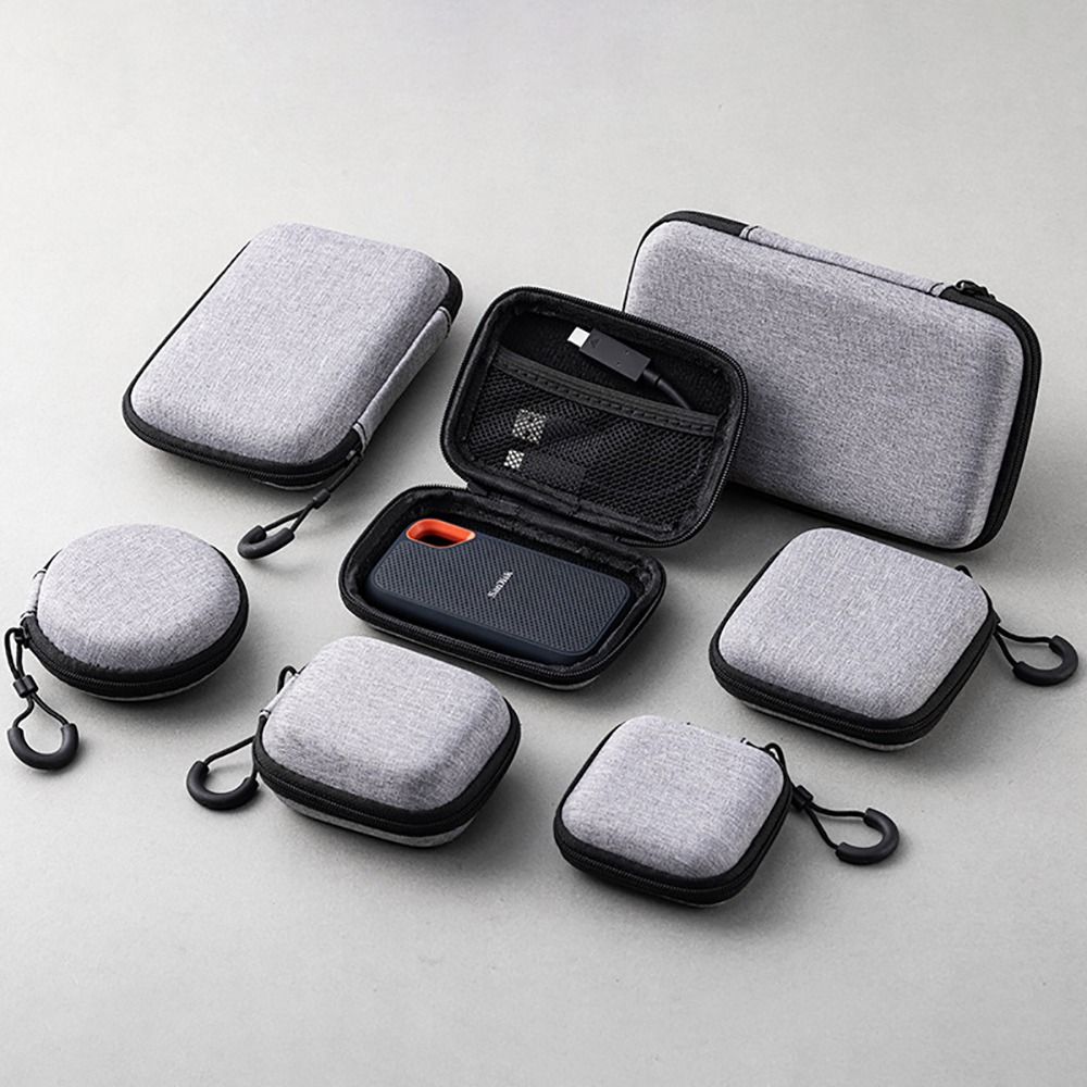 Phone Accessories - 1Pcs Earphone/Phone/Charging Cable EVA Storage Bag