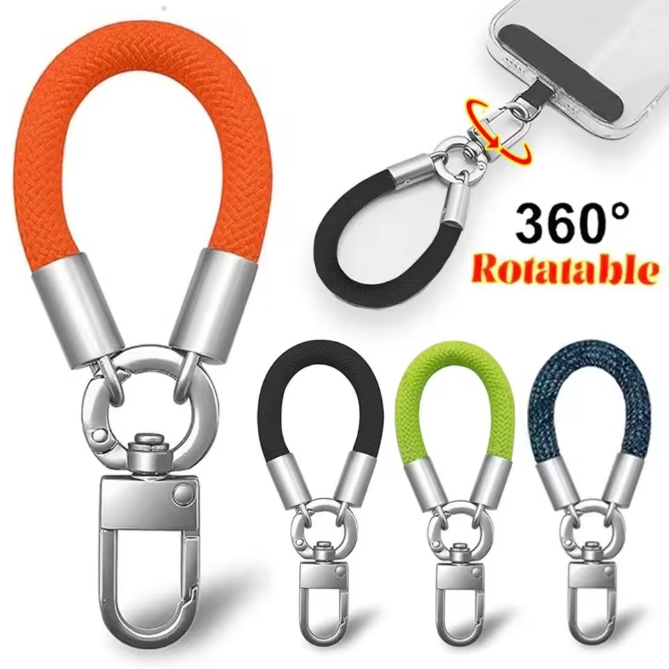 Phone Accessories And Gadget - Metal Phone Lanyard Gasket Patch Rotatable