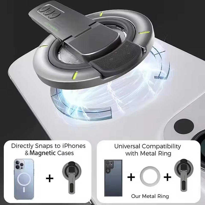 Double Sided Magnetic Finger R - огляд і ціна Phone Accessories Men