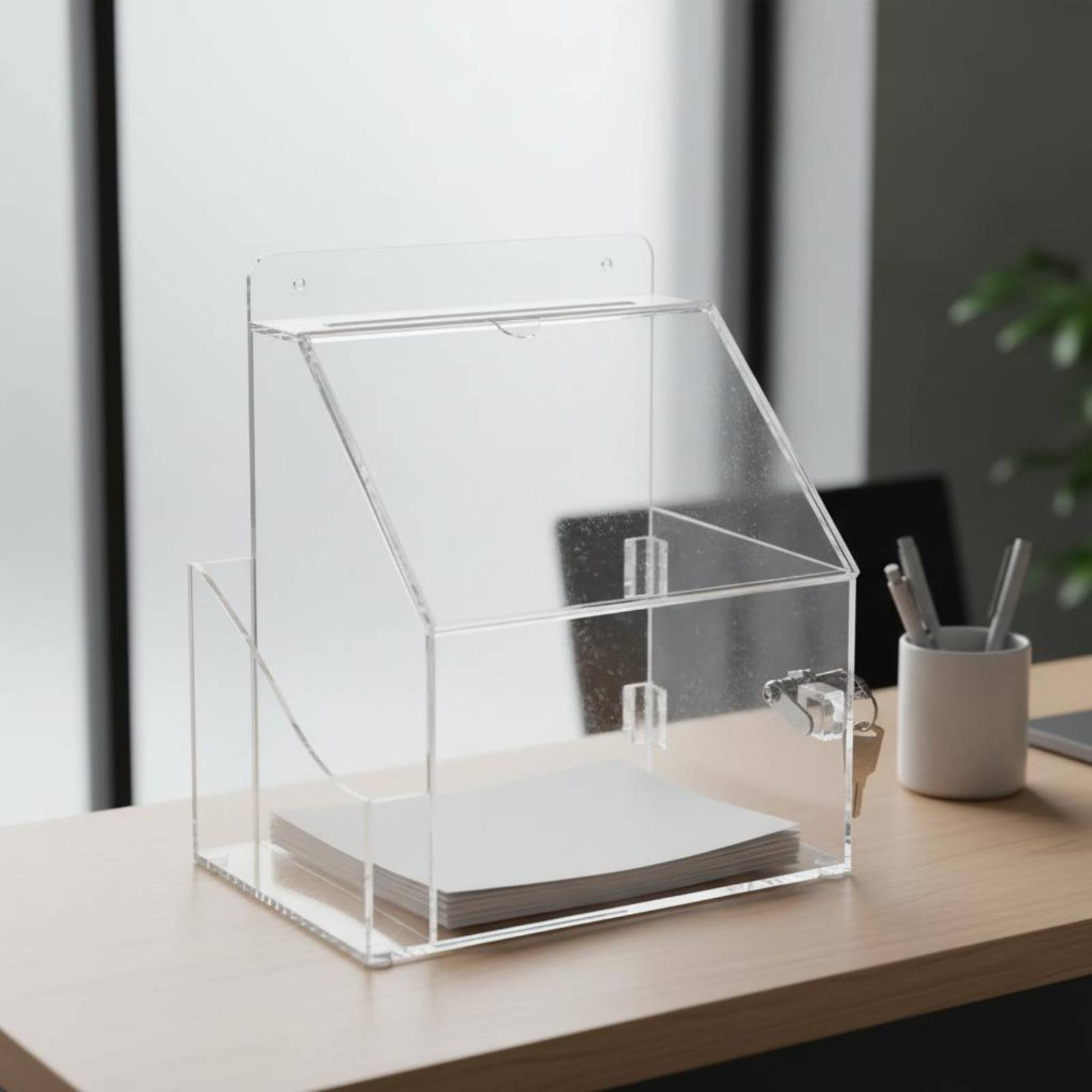 Acrylic Donation Charity Box W - огляд і ціна Phone Accessories Company