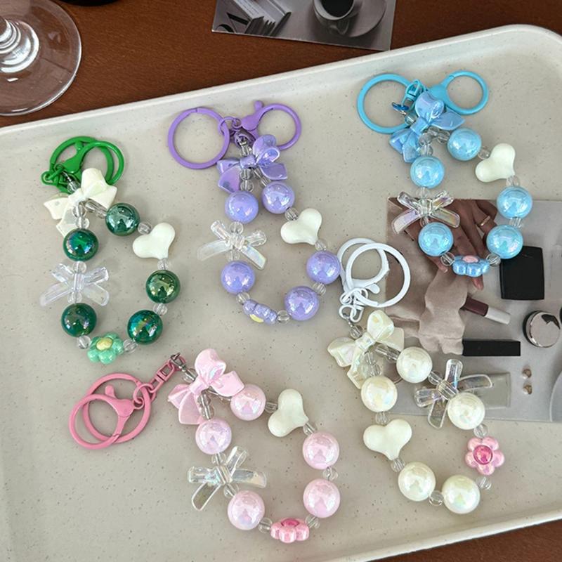 NEW Candy Color Heart Bow Bead - огляд і ціна Phone Accessories For Teen Girls