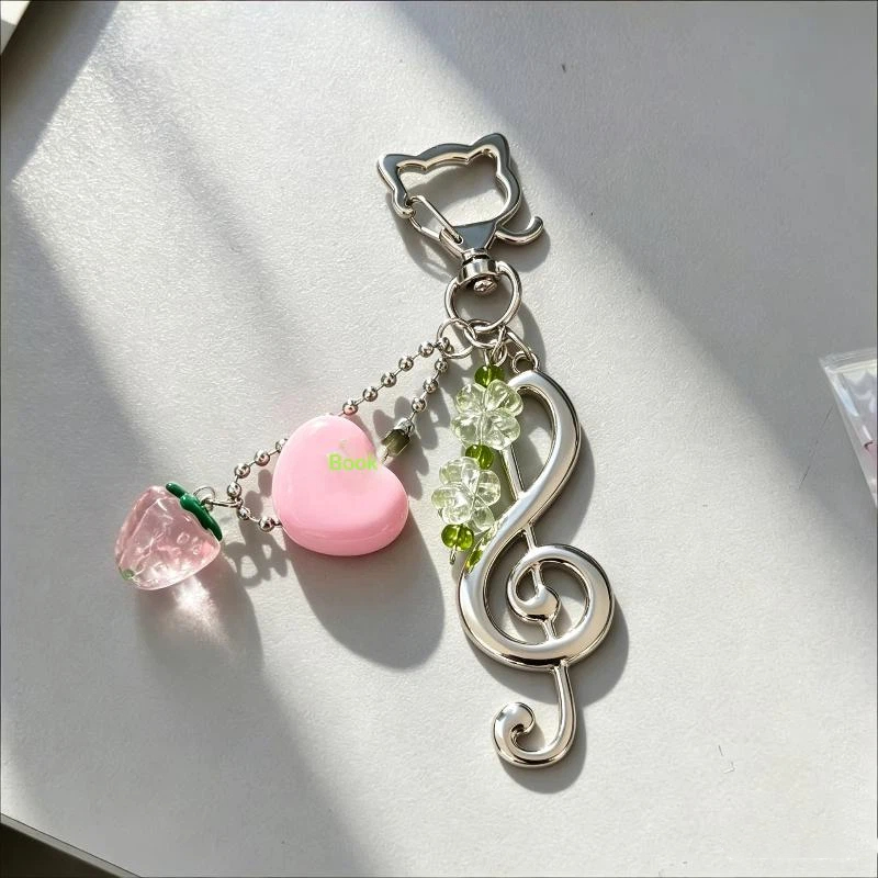 Cute Strawberry Star Keychain  - огляд і ціна Phone Accessories For Teen Girls