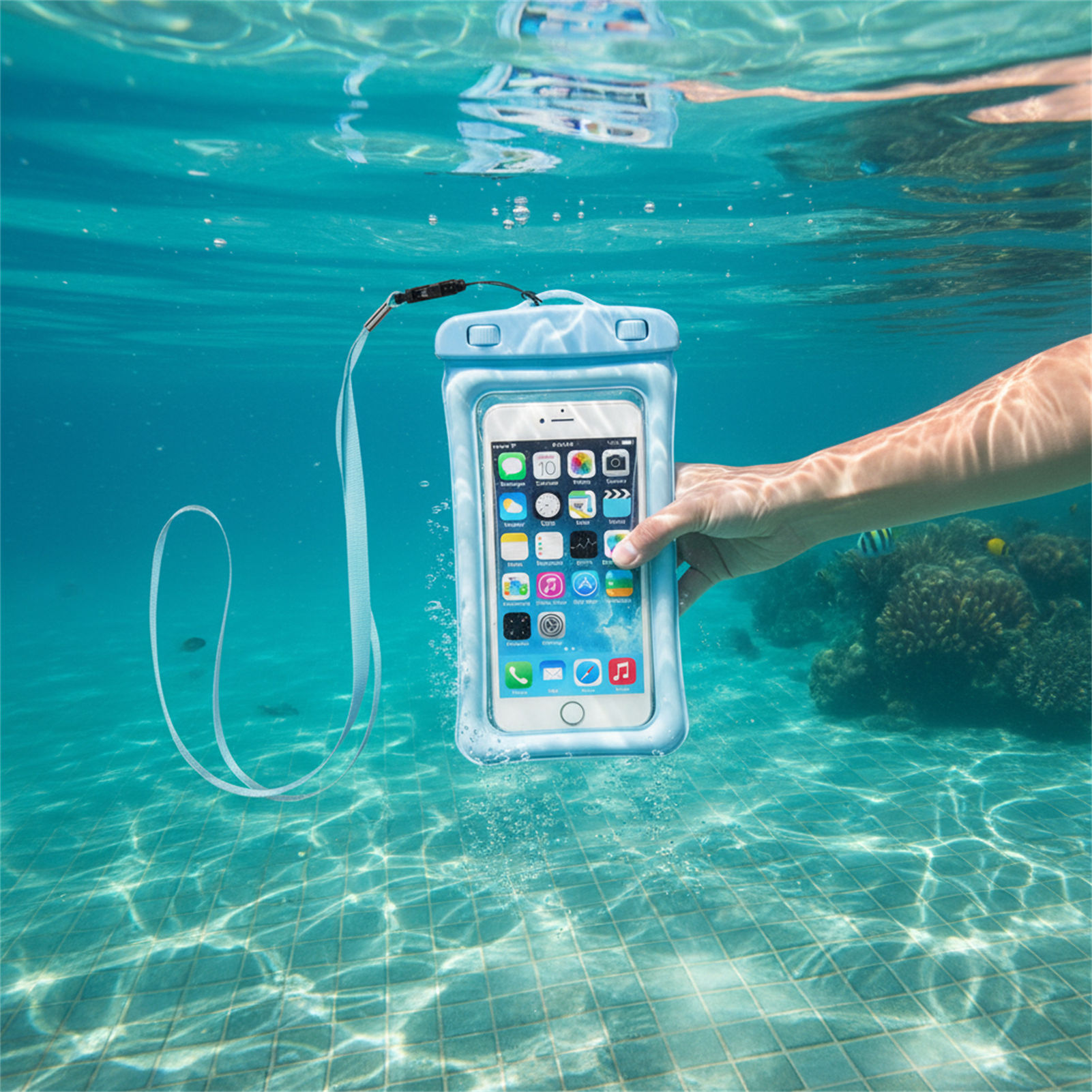 Blue Black Waterproof Phone Ba - огляд і ціна Phone Accessories Men