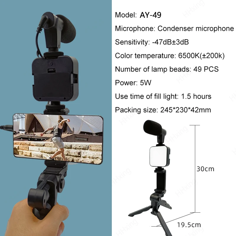 Smartphone Vlogging Kit With T - огляд і ціна Youtube Phone Accessories