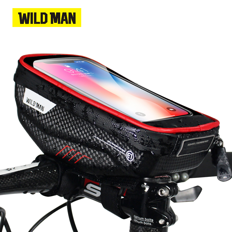 WILD MAN Bicycle Bag 6.0 Inch  - огляд і ціна Youtube Phone Accessories