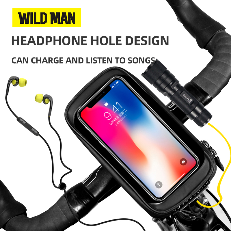 WILD MAN Bicycle Bag 6.0 Inch  - огляд і ціна Youtube Phone Accessories
