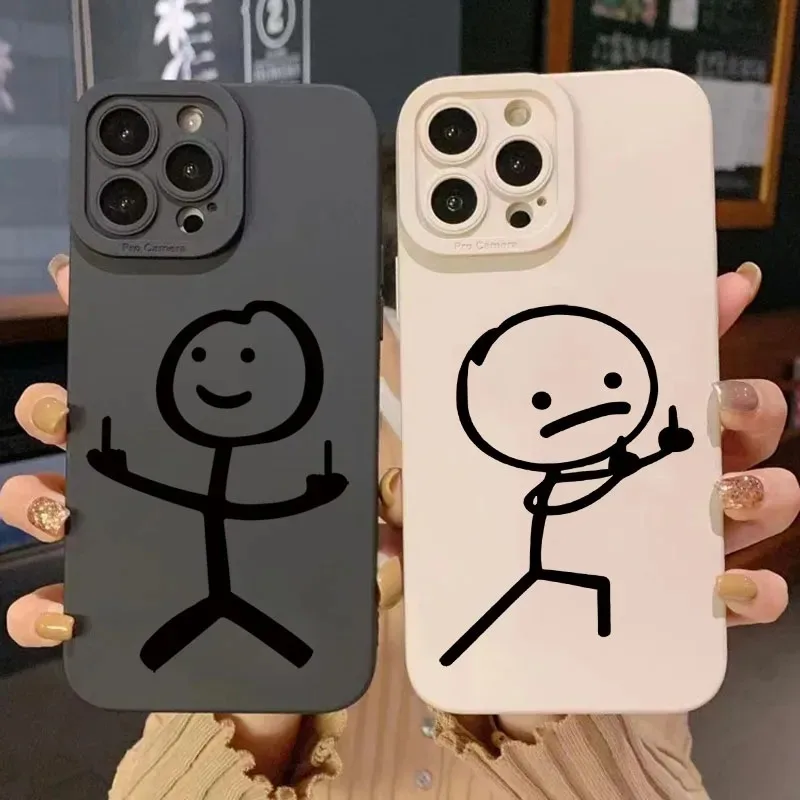 Cute Cartoon Matchman Matte Si - огляд і ціна Phone Accessories Kiosk