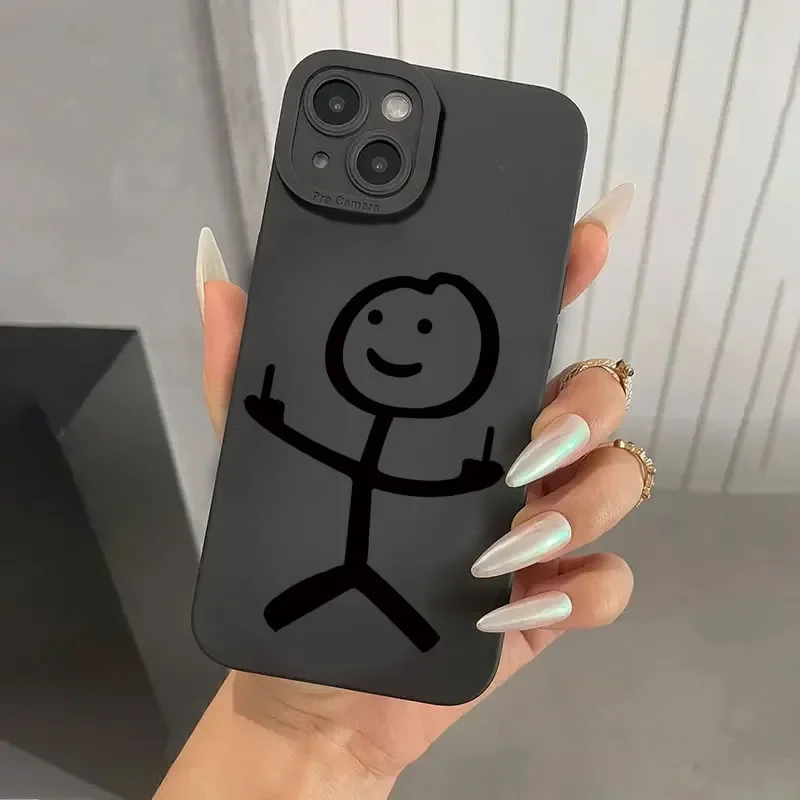 Cute Cartoon Matchman Matte Si - огляд і ціна Phone Accessories Kiosk