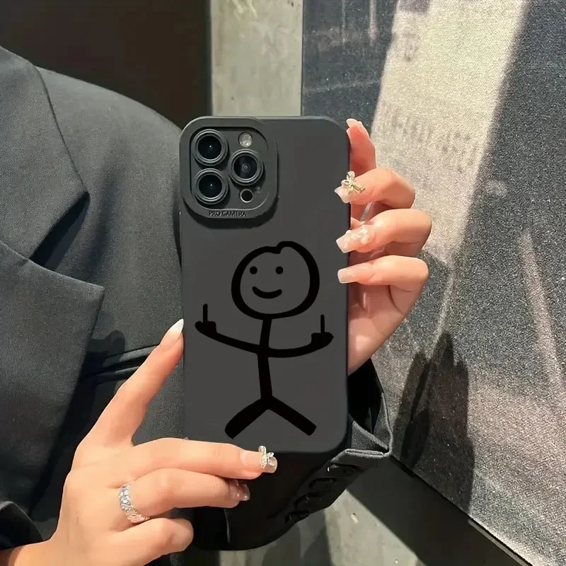 Cute Cartoon Matchman Matte Si - огляд і ціна Phone Accessories Kiosk