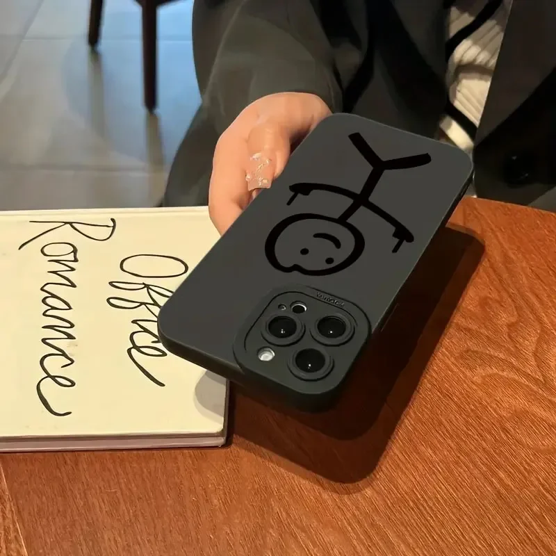 Cute Cartoon Matchman Matte Si - огляд і ціна Phone Accessories Kiosk