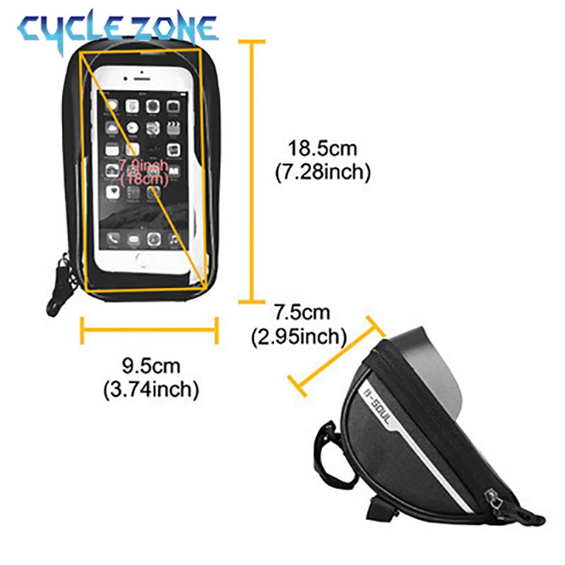 Mountain Bicycle Bag Touch Scr - огляд і ціна Phone Zone Accessories & Repair Photos