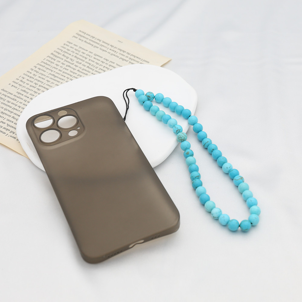 8MM Blue Turquoise Beaded Mobi - огляд і ціна Phone Accessories Men