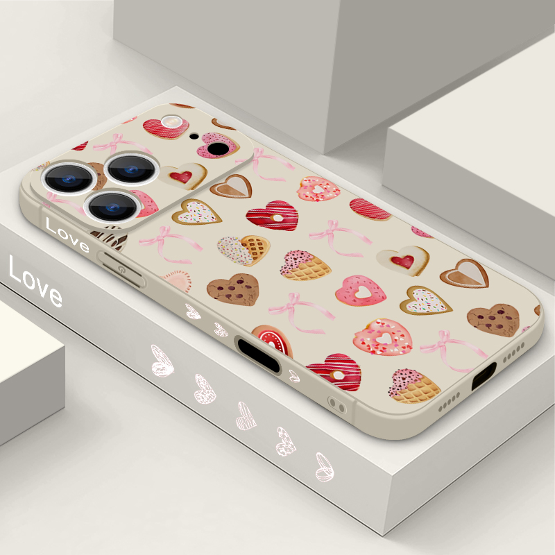 Little Hearts Pattern Phone Ca - огляд і ціна Phone Accessories Kiosk