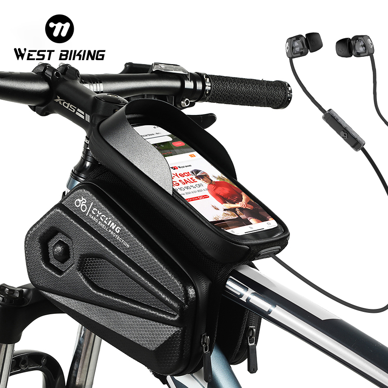 WEST BIKING Bicycle Bag Front  - огляд і ціна Youtube Phone Accessories