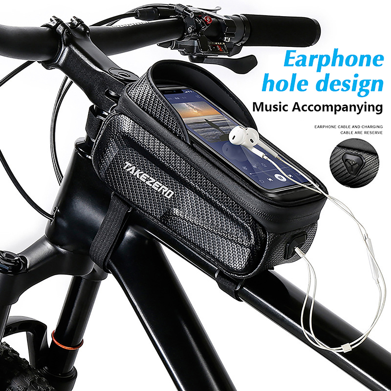 New Bicycle Bag Waterproof Tou - огляд і ціна Youtube Phone Accessories