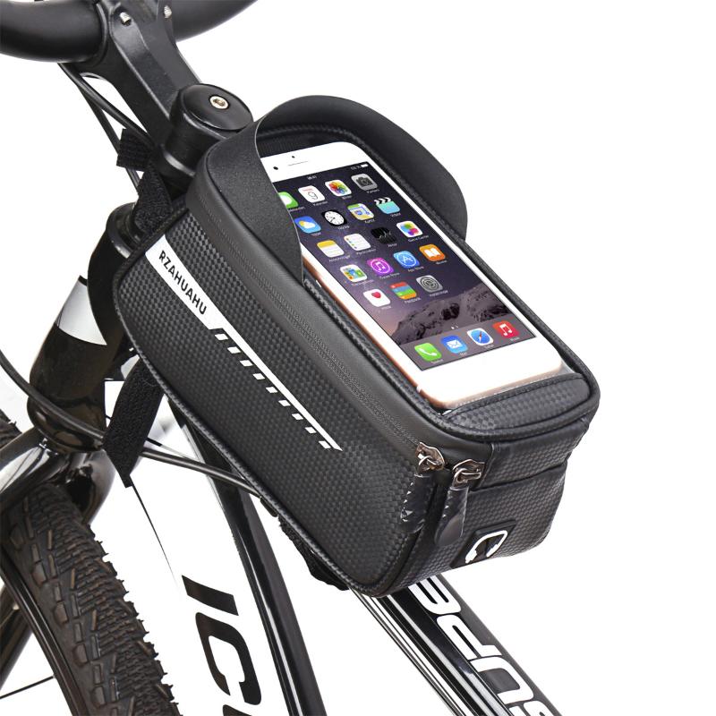 New Bicycle Front Beam Bag Fro - огляд і ціна Youtube Phone Accessories