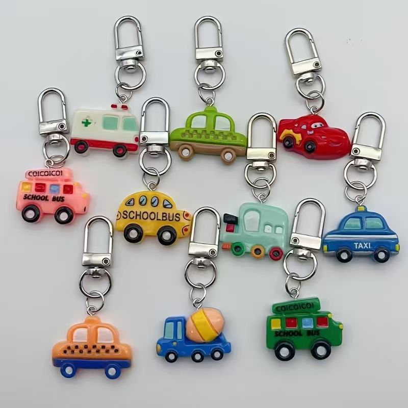 10pcs resin cartoon car keycha - огляд і ціна Phone Accessories