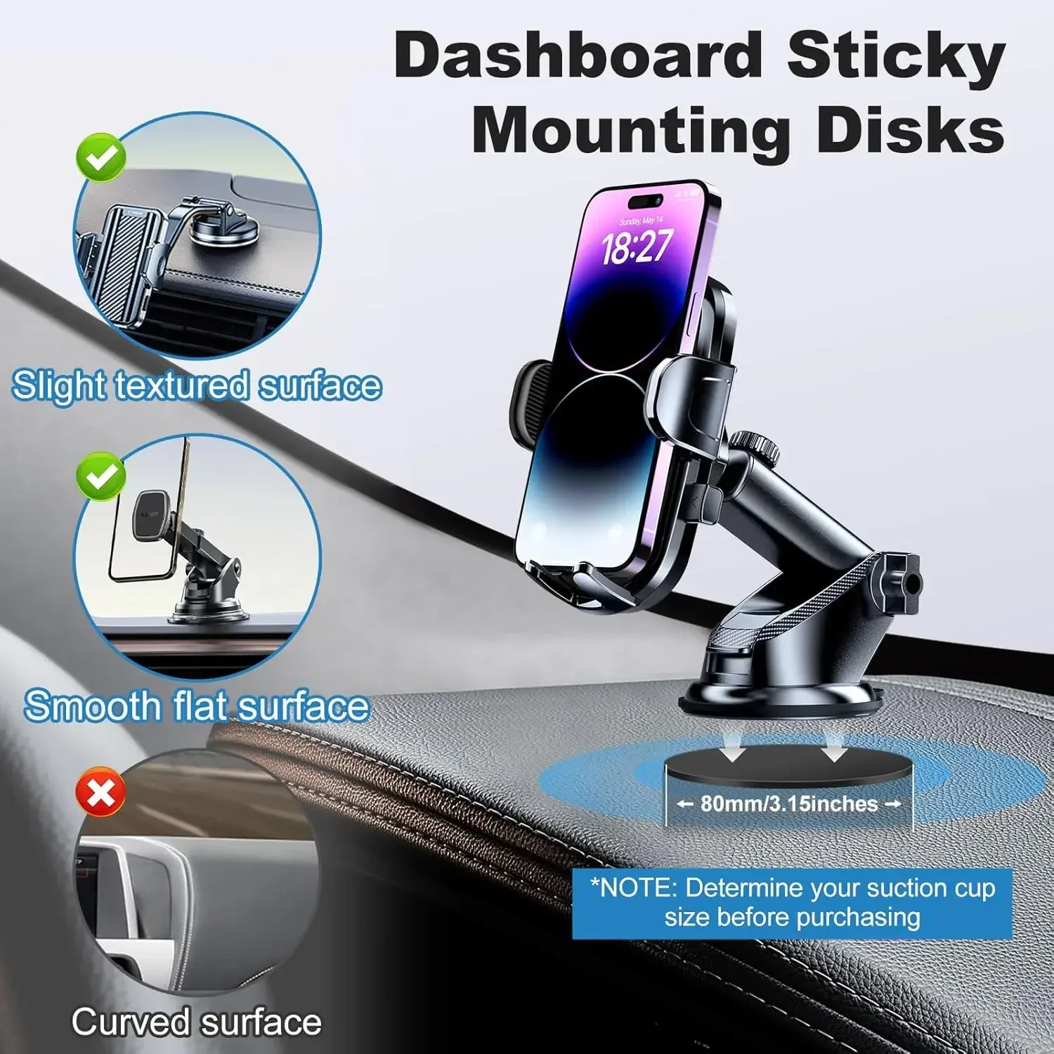 Universal Dashboard Adhesive S - огляд і ціна Phone Accessories