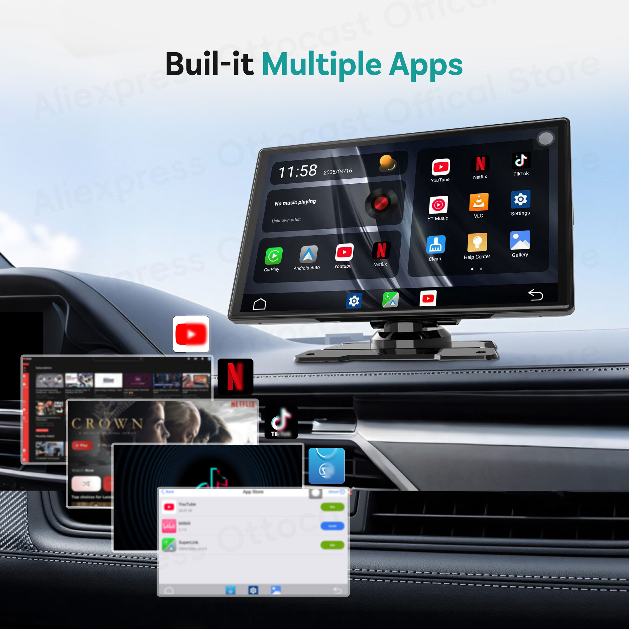 Ottocast Express Android Car T - огляд і ціна Youtube Phone Accessories