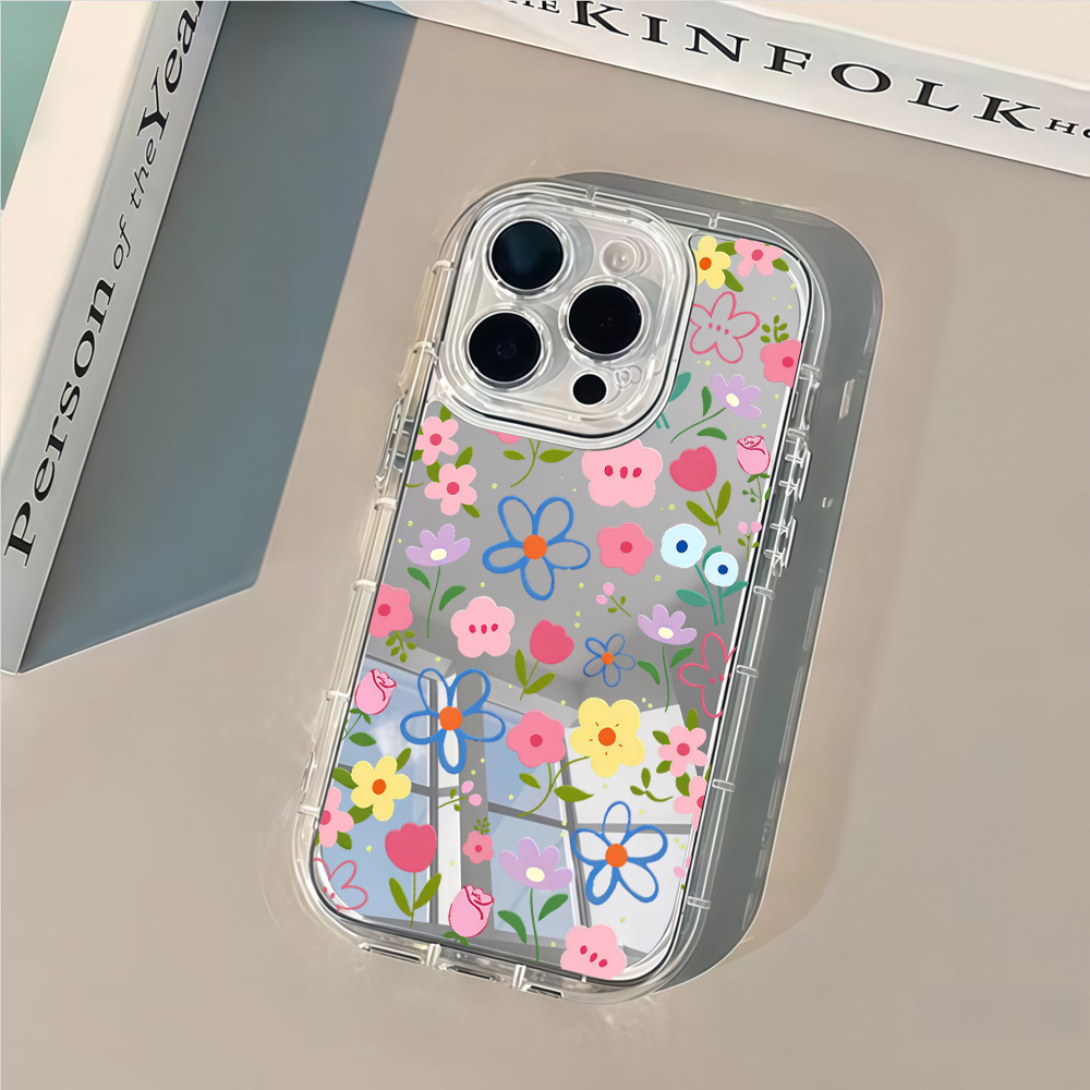 Korean Ins Style Floral Silver - огляд і ціна Phone Accessories Kiosk