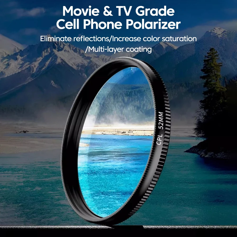 New 52mm CPL Mobile Phone Lens - огляд і ціна Phone Accessories And Gadget