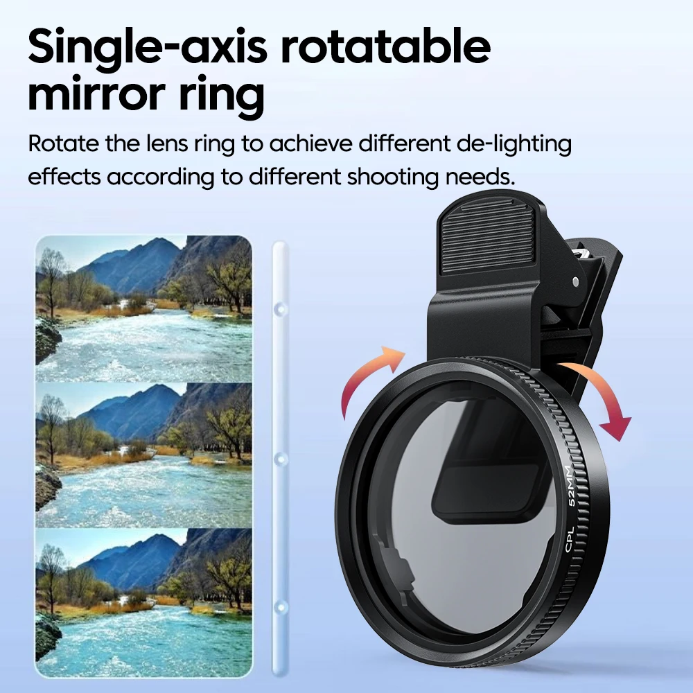New 52mm CPL Mobile Phone Lens - огляд і ціна Phone Accessories And Gadget