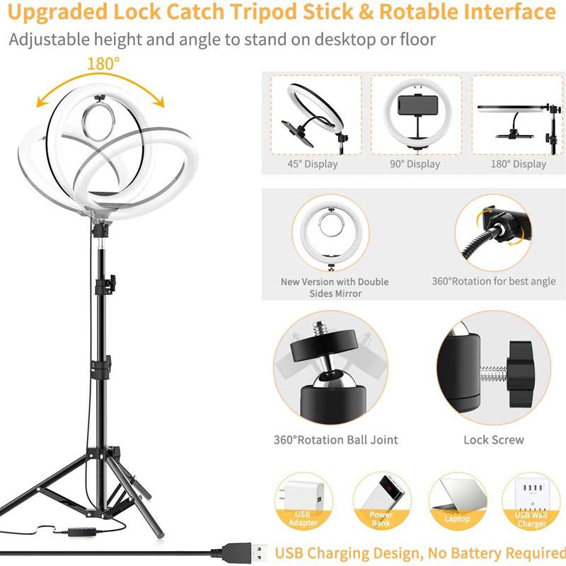 16cm 26cm 33cm LED Ring Lights - огляд і ціна Youtube Phone Accessories