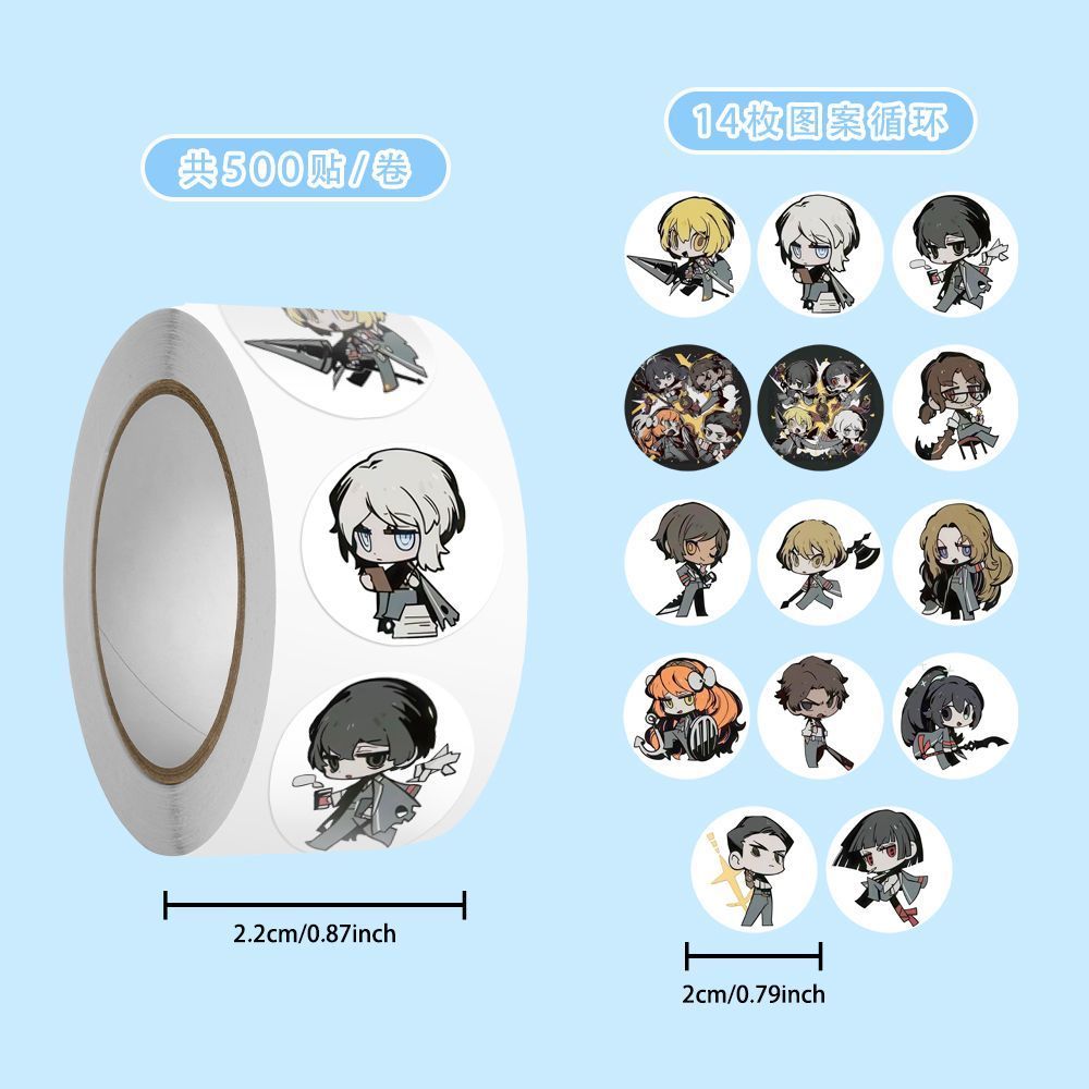 500PCS Anime Limbus Company Yi - огляд і ціна Phone Accessories Company