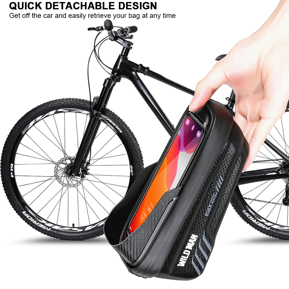 1L Bike Phone Handlebar Bag Su - огляд і ціна Youtube Phone Accessories