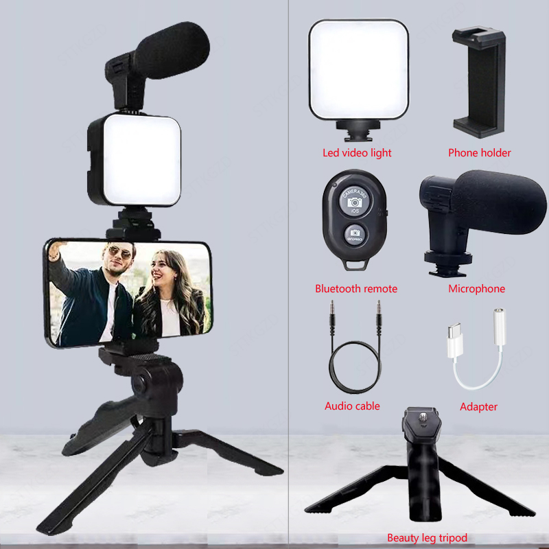 AY49 Smartphone Vlogging Kit W - огляд і ціна Youtube Phone Accessories